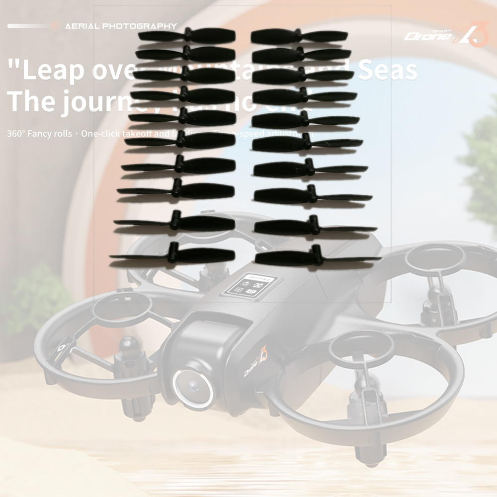 Drone Rc Yl3 - 20 adet akçaağaç yaprağı kanatlı fan