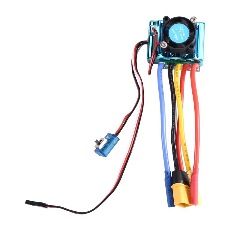 Rc Boat Brushless Motor - WOWFU-120A Fırçasız ESC Hız Kontrol Cihazı