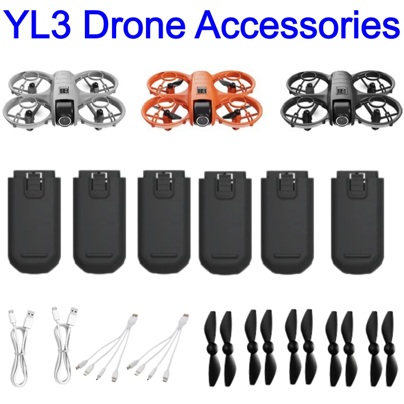 Drone Rc Yl3 - YL3 Drone Aksesuarları Pil 3.7V 600mAh