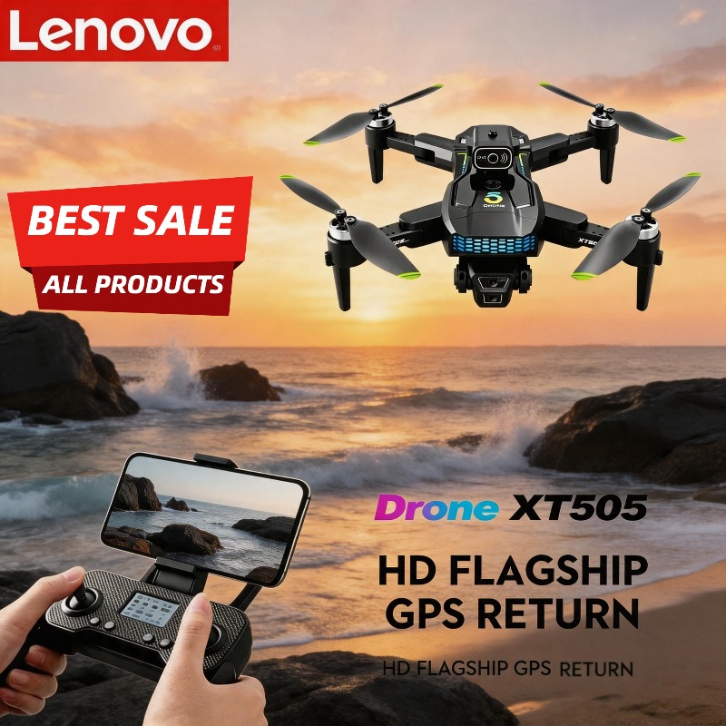 Xt505 Rc Drone - Yetişkinler için, Lenovo XT505 Fırçasız Katlanabilir