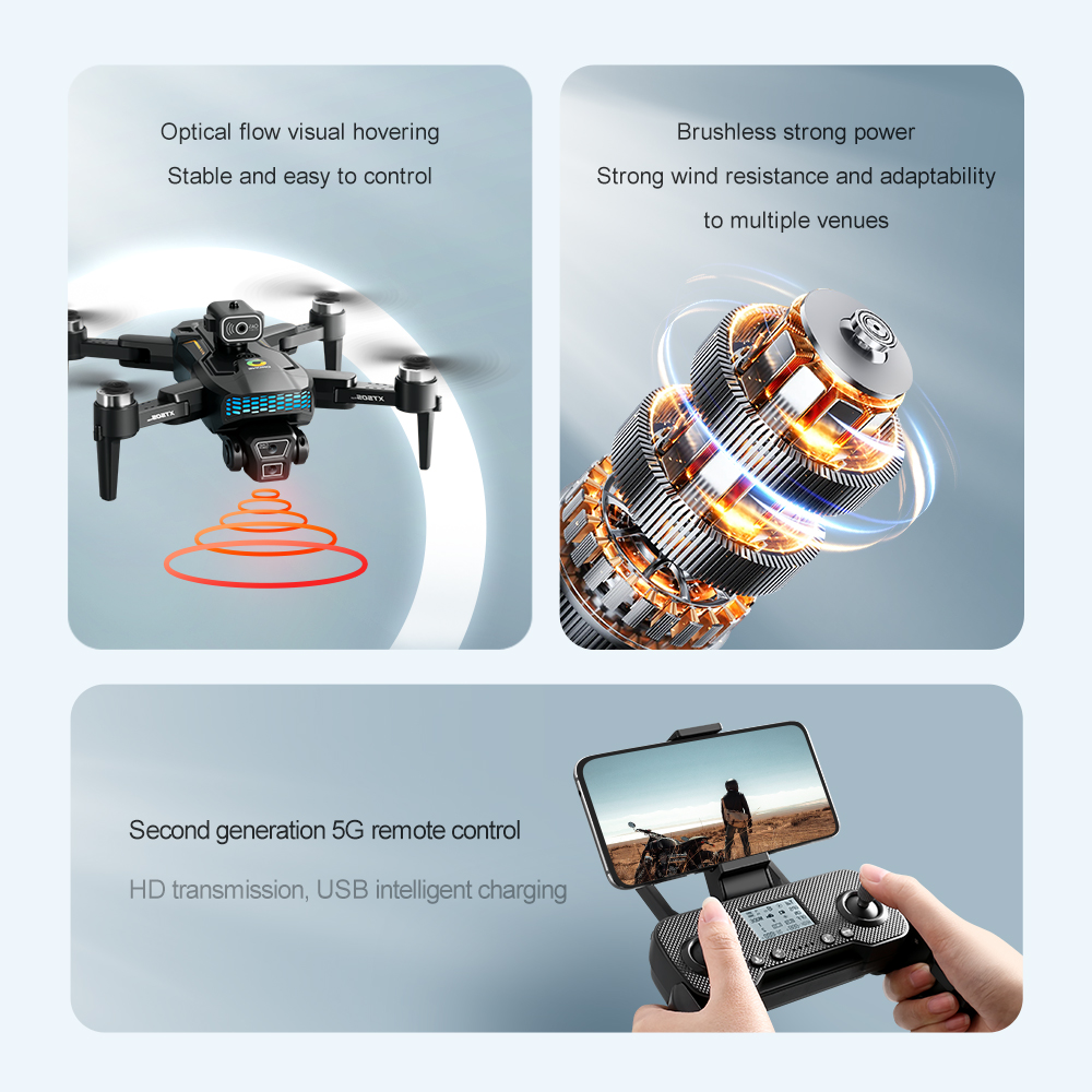 Xt505 Rc Drone - Lenovo XT505 HD Çift Kamera 8K