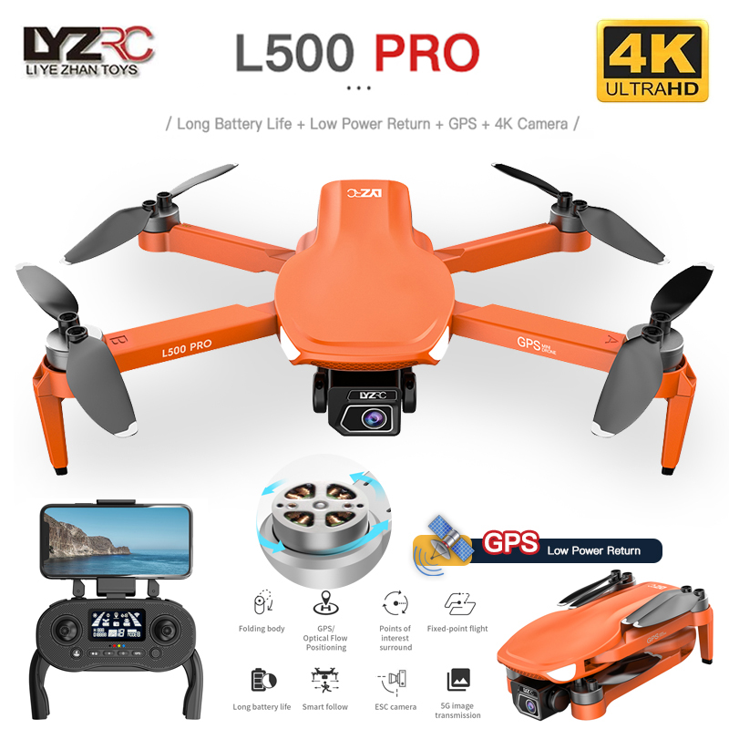 L500 PRO GPS Drone 4K Profesio - Drone Rc Team City incelemesi ve fiyatı