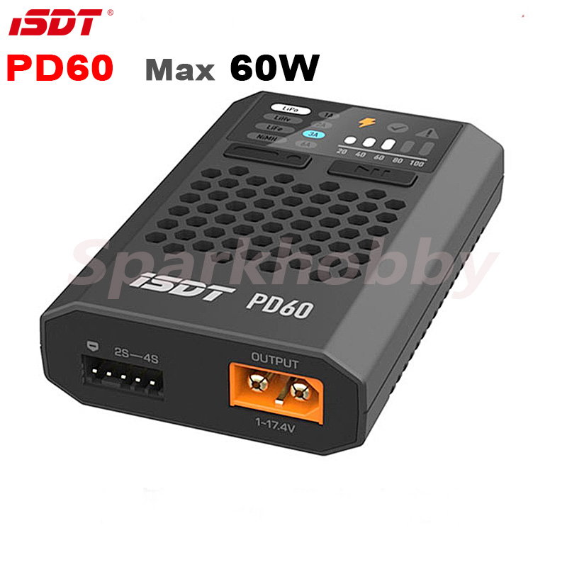 ISDT PD60S 60W 6A hızlı akıllı - Drone Smart Rc incelemesi ve fiyatı