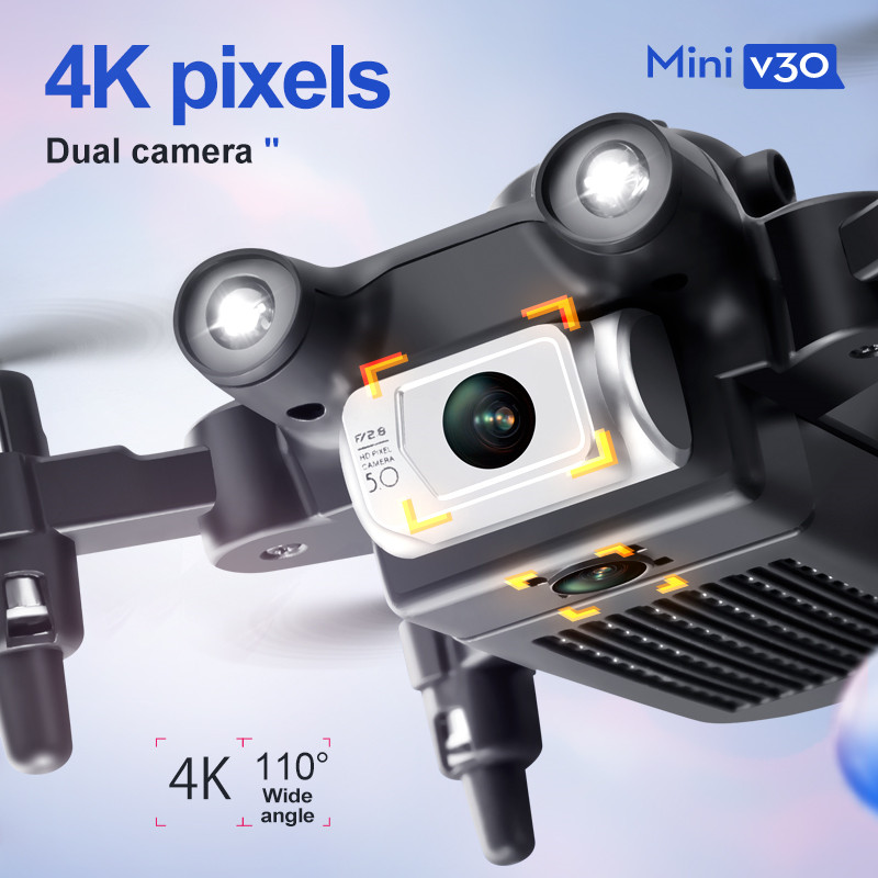 Mini V30 WiFi FPV Drone 4K HD  - Drone Rc Team City incelemesi ve fiyatı