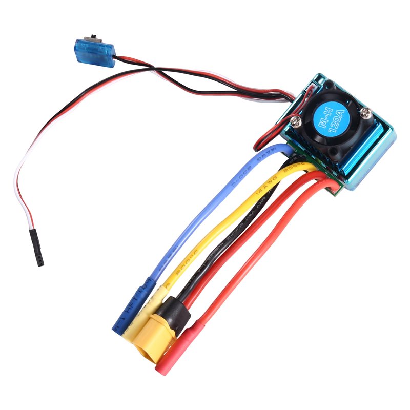 WOWFU-120A Fırçasız ESC Hız Ko - Rc Boat Brushless Motor incelemesi ve fiyatı