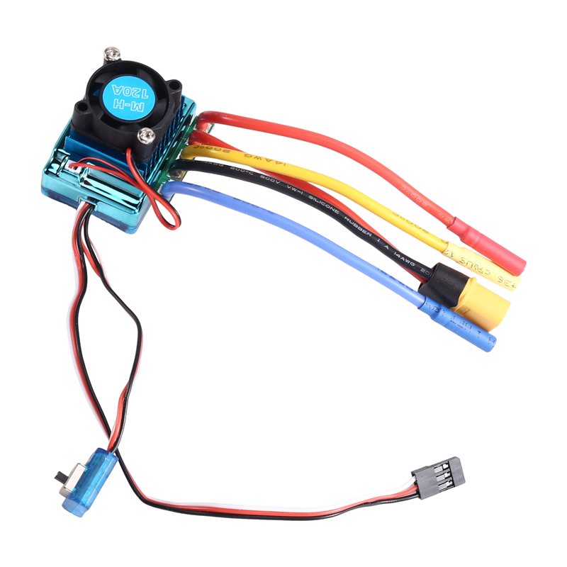 WOWFU-120A Fırçasız ESC Hız Ko - Rc Boat Brushless Motor incelemesi ve fiyatı