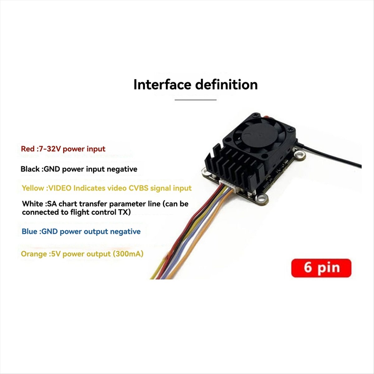 5.8G 2W VTX 2000mW FPV Video V - Drone Rc Fpv incelemesi ve fiyatı