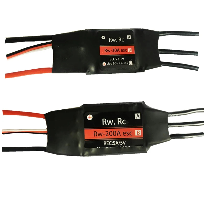 RW.RC 2-6S 30A/50A/70A/125A/20 - Rc Boat Brushless Motor incelemesi ve fiyatı