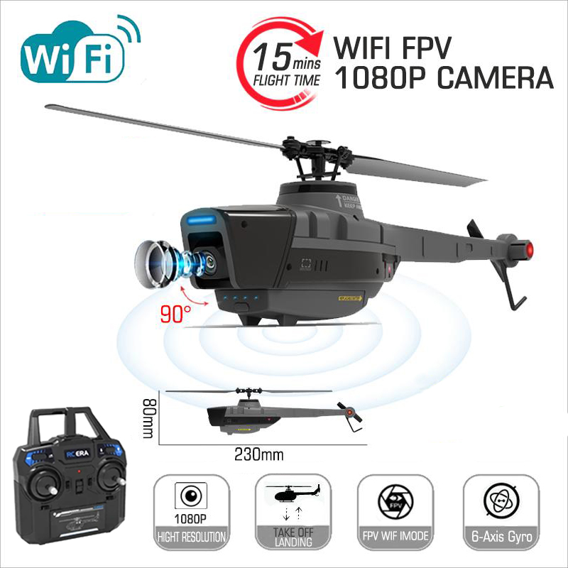 C128 2.4G RC helikopter 4 perv - Drone Rc Team City incelemesi ve fiyatı