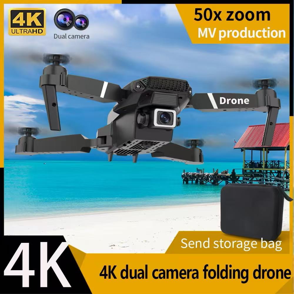 Profesyonel Drone E88 4k geniş - Drone Rc Team City incelemesi ve fiyatı