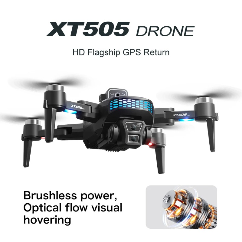 Lenovo XT505 Fırçasız Katlanab - Xt505 Rc Drone incelemesi ve fiyatı