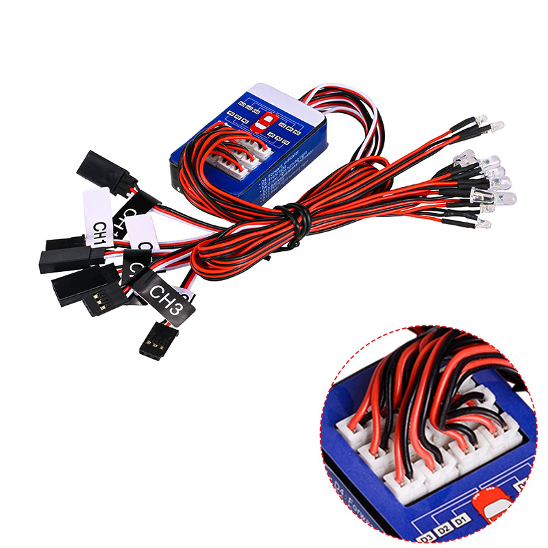Rc 12 LED Aydınlatma Sistemi K - Rc Car Body Shell incelemesi ve fiyatı