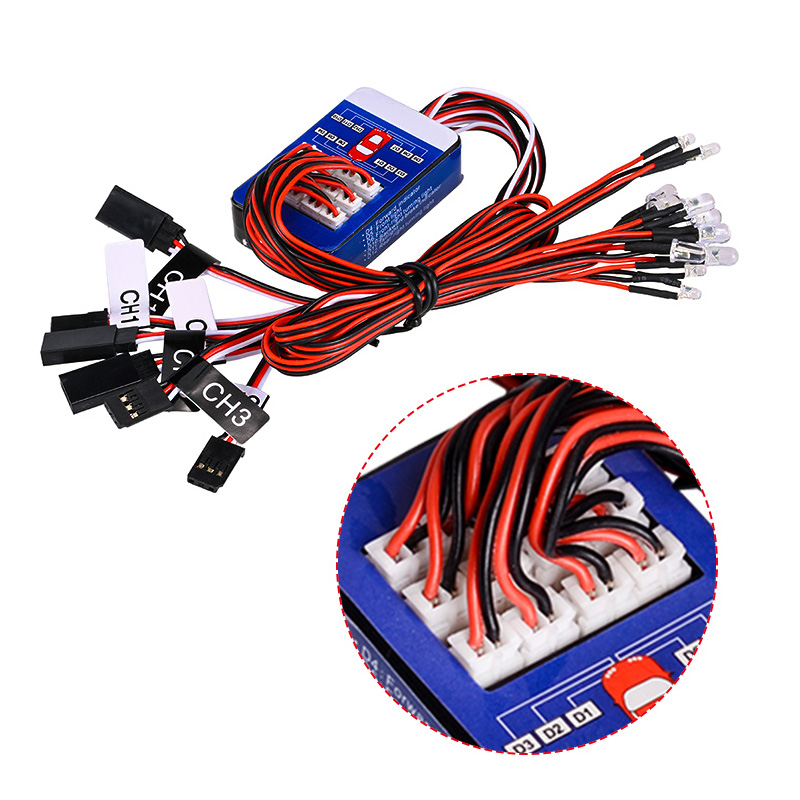 Rc 12 LED Aydınlatma Sistemi K - Rc Car Body Shell incelemesi ve fiyatı