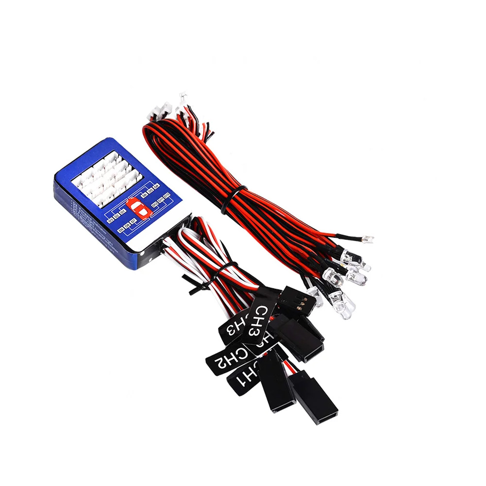 Rc 12 LED Aydınlatma Sistemi K - Rc Car Body Shell incelemesi ve fiyatı