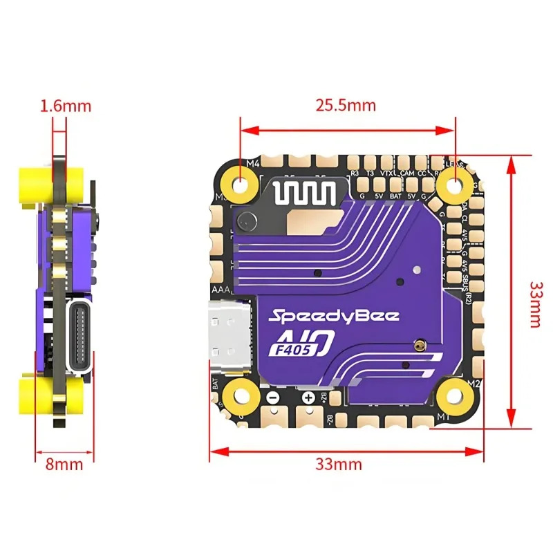 SpeedyBee F405 AIO Uçuş Kontro - Drone With Rc 2 incelemesi ve fiyatı