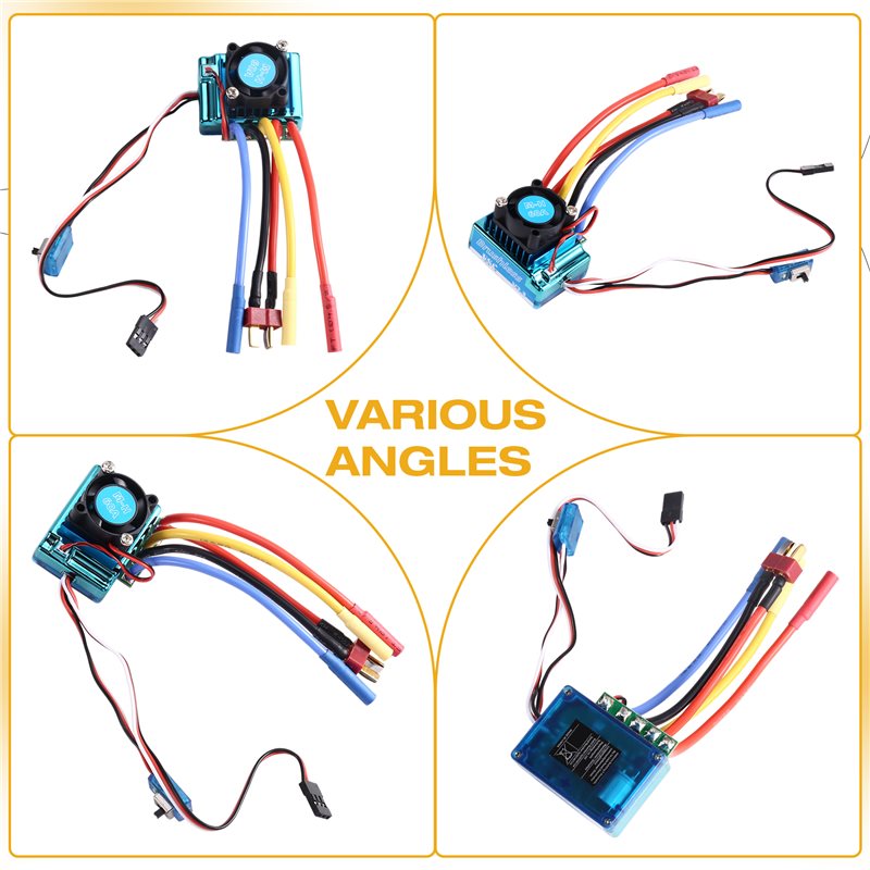 MACH-60A Fırçasız ESC Hız Kont - Rc Boat Brushless Motor incelemesi ve fiyatı