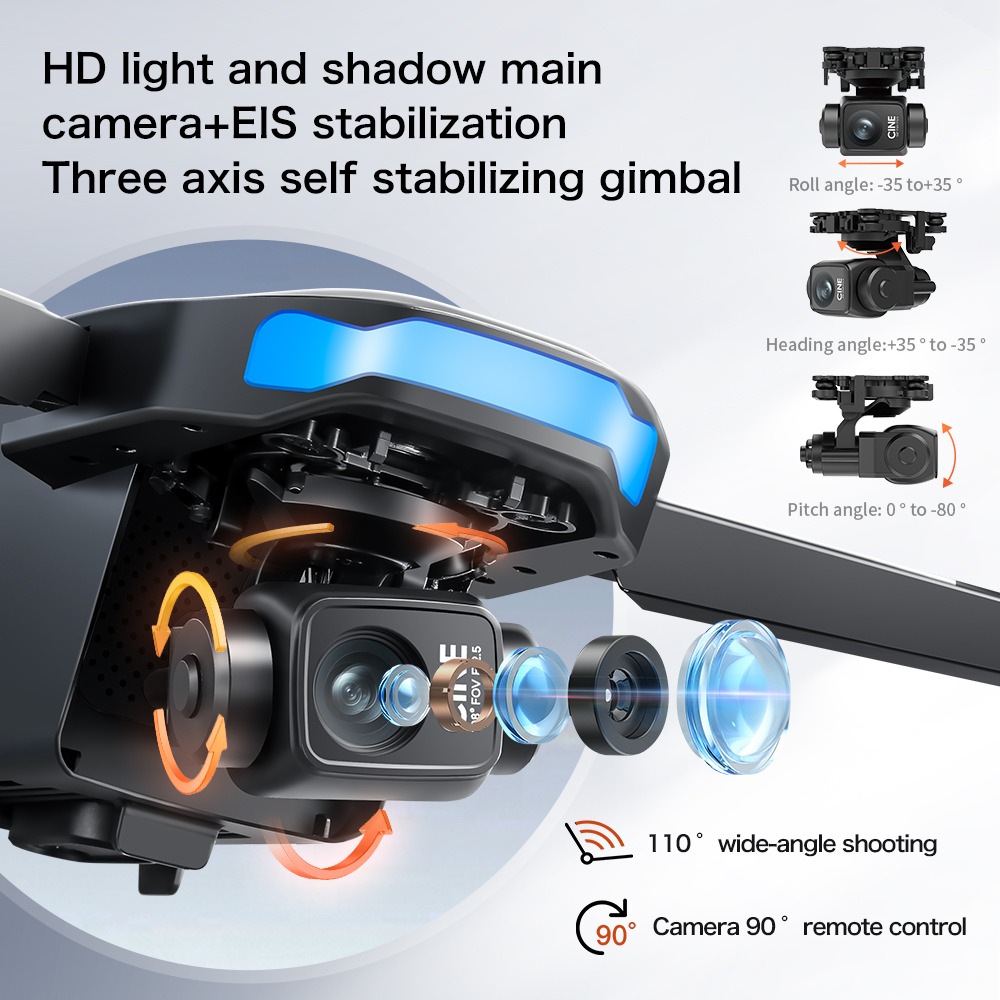 Yeni S-X1 MAX Drone GPS 8K Pro - Drone Rc Team City incelemesi ve fiyatı